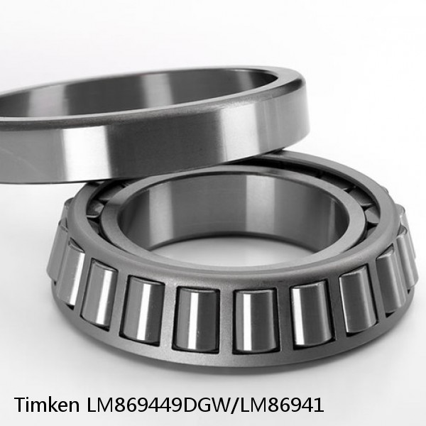 LM869449DGW/LM86941 Timken Tapered Roller Bearings