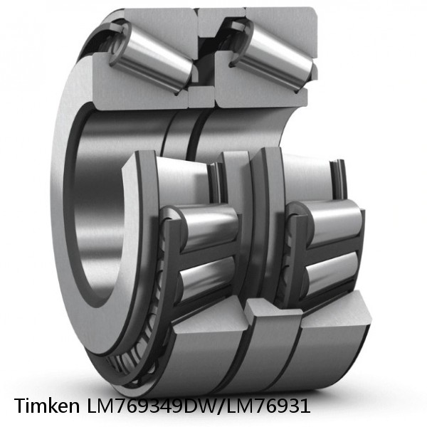 LM769349DW/LM76931 Timken Tapered Roller Bearings