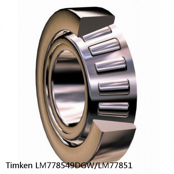 LM778549DGW/LM77851 Timken Tapered Roller Bearings