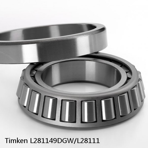 L281149DGW/L28111 Timken Tapered Roller Bearings