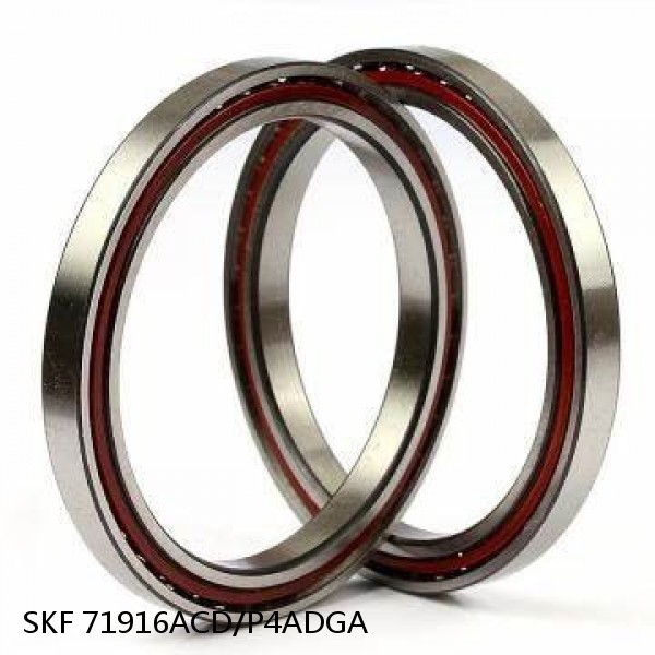 71916ACD/P4ADGA SKF Super Precision,Super Precision Bearings,Super Precision Angular Contact,71900 Series,25 Degree Contact Angle