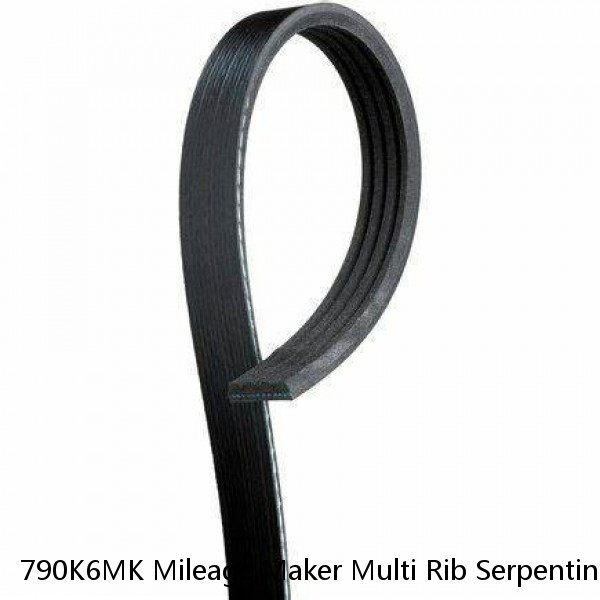790K6MK Mileage Maker Multi Rib Serpentine Belt Free Shipping Free Returns