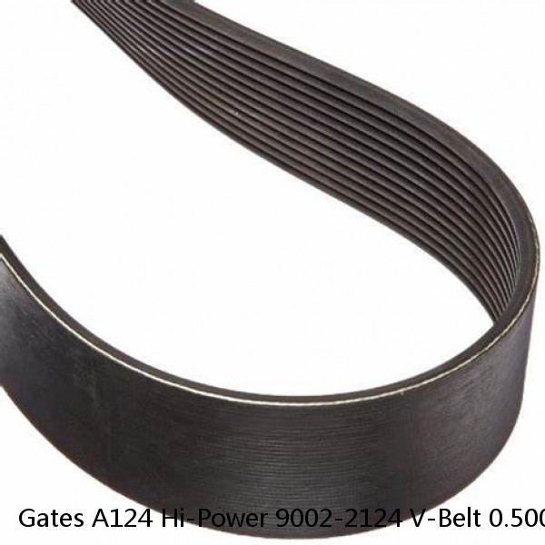 Gates A124 Hi-Power 9002-2124 V-Belt 0.5000" x 0.3125" x 126" NOP