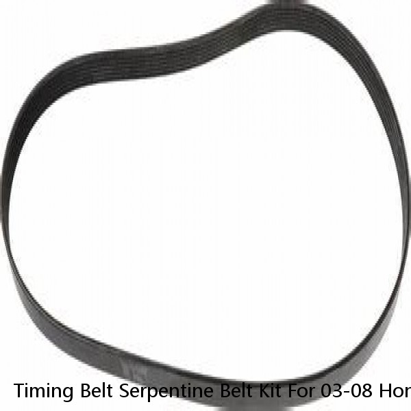 Timing Belt Serpentine Belt Kit For 03-08 Honda Pilot Acura RL TL 3.5 J35A