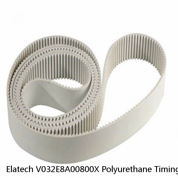 Elatech V032E8A00800X Polyurethane Timing Belt, 32mm Belt Width - USED