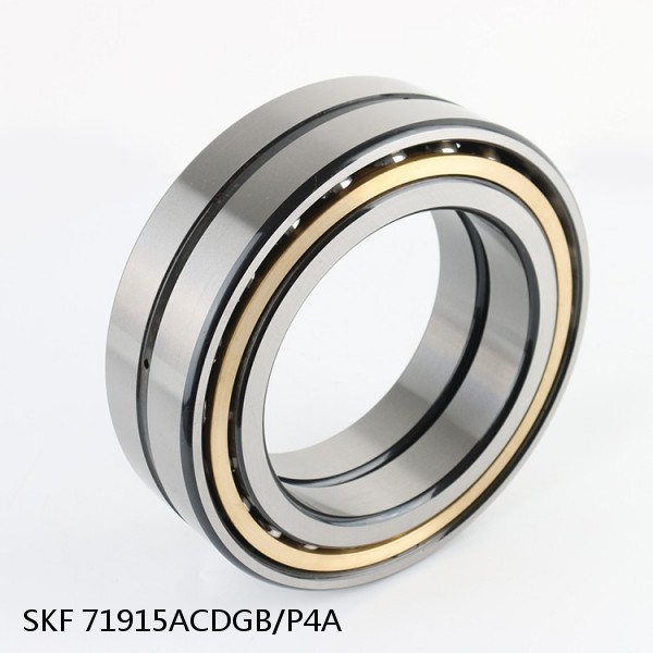 71915ACDGB/P4A SKF Super Precision,Super Precision Bearings,Super Precision Angular Contact,71900 Series,25 Degree Contact Angle